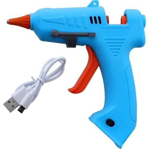 Popular Wireless Hot Melt Glue Guns With 7mm Glue Sticks Industrial Mini Guns Electric Heat Temperature Tool DIY Craft Repair