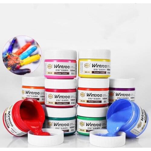 Professional Acrylic Paint Gouache Paint Student with Art Painting Hand Painted Wall Paint Artist Painting Paint Safe Non-toxic