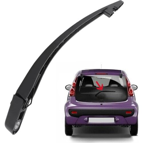 Car Rear Window Windshield Wiper Arm for Peugeot 107 Citroen C1 Toyota AYGO Rear Windscreen Wiper Arm Auto Accessories