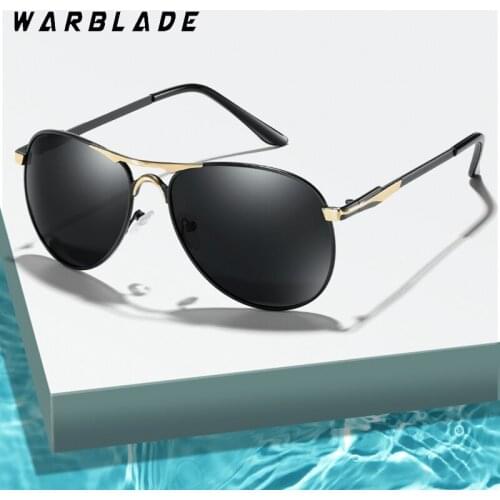 WarBLade 2021 New Men Vintage Aluminum Polarized Sunglasses Classic Brand Sun Glasses Coating Lens Driving Eyewear For Men/Women