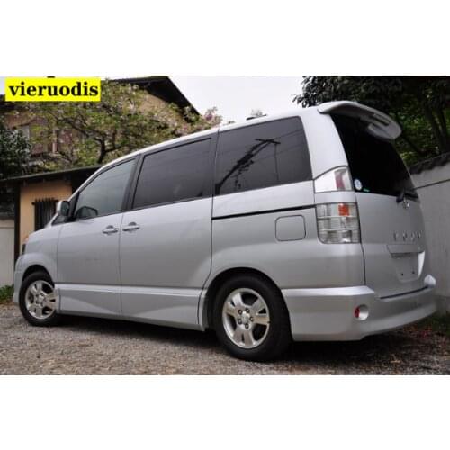 For Toyota NOAH/VOXY 2007 2008 2009 2010 2011 2012 spoiler with light ABS plastic materail spoiler for noah/ voxy
