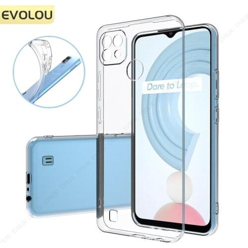 Ultra Thin Clear Case For OPPO Realme C21 C20 GT Find X3 Pro 5G Cases Camera Lens Protection Cover TPU Back Capa