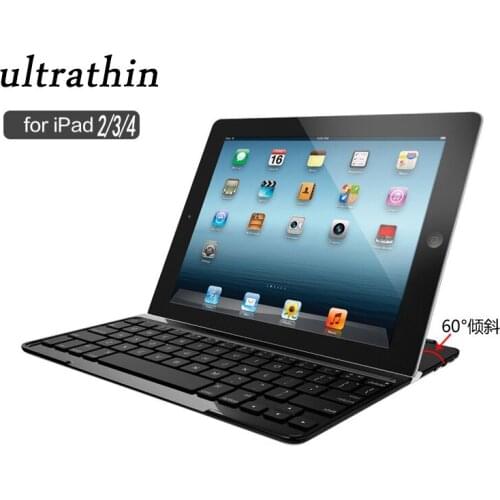 Ultrathin Bluetooth Keyboard for 9.7 inch Apple ipad 2 3 4 Tablet PC for iPad 2 3 4 Keyboard
