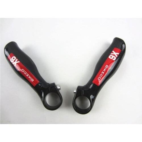 Bike bar ends no standard carbon fiber bicycle handlebar and small side to handle the horn to pay