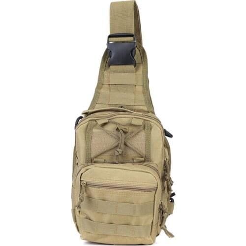 4 Colors 600D Camouflage Military Equipment Army Shoulder Bags Hiking Camping Men Outdoor Sports Chest Bag Tactical sling bag