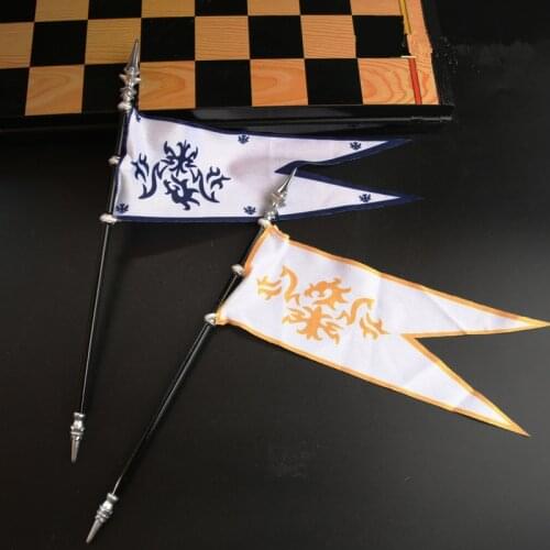 Anime Fate Fate Seba Jeanne D'arc Flag Hardware Zinc Alloy Game Prop Models Decoration Gifts Hand-made Collectibles