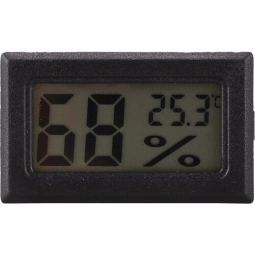 FY-11 Mini Digital LCD Environment DIY Thermometer Hygrometer Embedded Temperature and Humidity Meter in Room