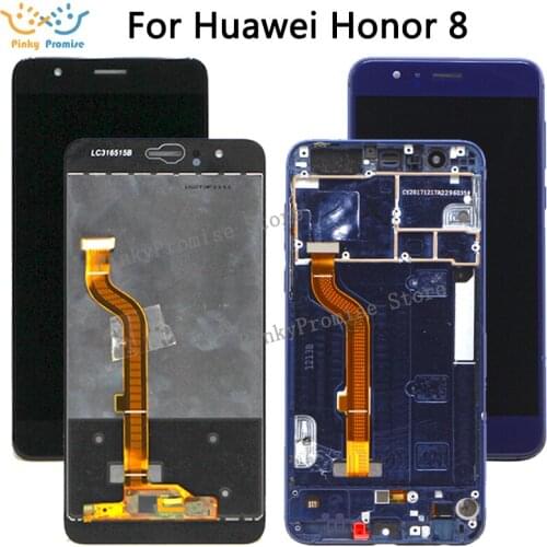 For Huawei Honor 8 LCD Display Touch Screen Digitizer For Honor8 For Huawei Honor 8 LCD With Frame FRD-L19 L09 L14 lcd Screen