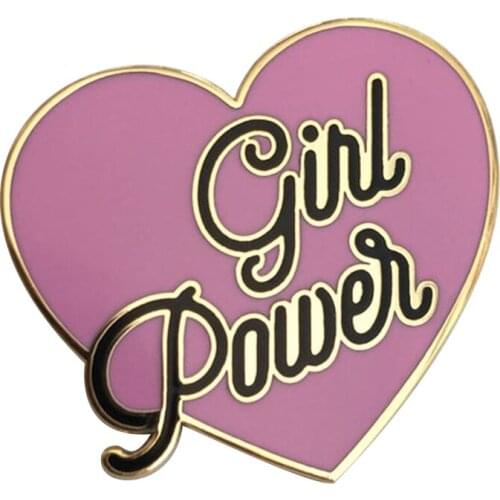 Feminist Pin Pink