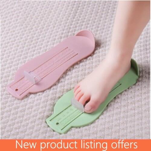Baby foot length measuring instrument adjustable shoe ruler foot length ruler calculator children baby shoes measuring tool