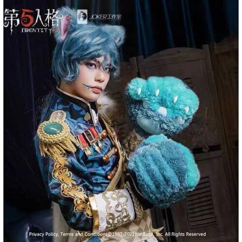 Cat Paws Gloves Game Identity V Cosplay Props Survivor Mercenary Naib Subedar New Skin Cheshire Cat Glove One Pair