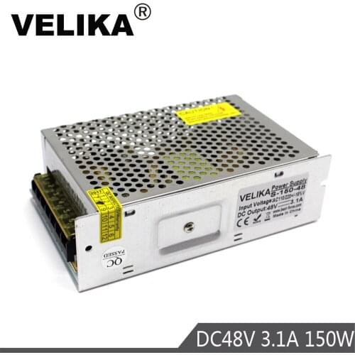 Best quality 48V 3.1A 150W Switching Power Supply Driver For 3D Printer Repeater VHF Ham Radio Stepper Motor