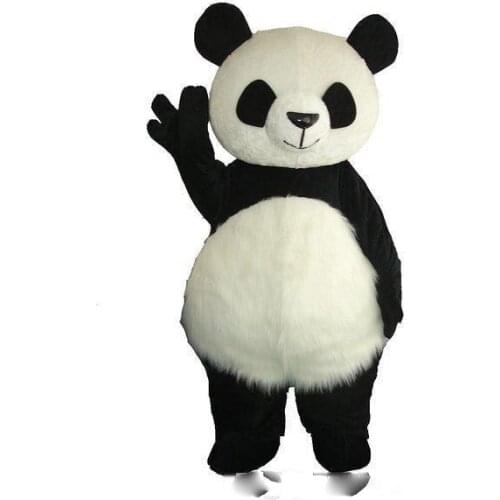 Factory Giant Panda Mascot Costume Christmas Mascot Costume Free Shipping