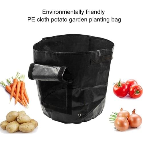 Environmental Home Garden Farm Potato Planting PE Bags Cultivation Garden Pots Planters Vegetable Planting Bags Grow Bags