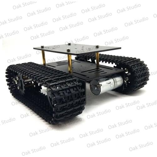 Mini T10 Smart Tank Car Chassis Tracked Caterpillar Crawler Robot Platform for DIY Arduino