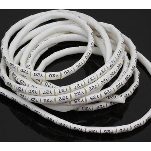 Custom wire marking number tube printing 0.5 ~ 6mm2