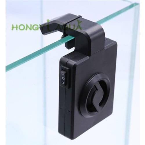 1 piece plastic mini cooling fan for aquarium aquatic plant tank hang on style fan for fish tank