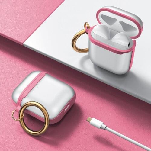 Transparent Wireless Earphone Charging Cover Bag For Apple Airpods Pro Protective ABS Bluetooth Box Headset Clear Protective