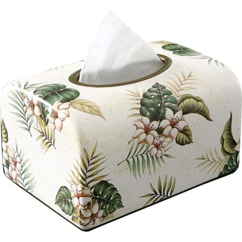 Retro Ceramic Tissue Box, Bathroom Household Pumping Box, Napkin Tube, Living Room Coffee Table Decoration, Toilet Paper Box