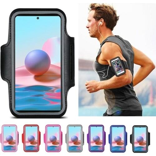 Sports Holder for Phone Case for Running Bracelet Bag Case On Hand for Redmi Note 10 10S 9 9S 9T 8T 8 Pro Poco X3 Pro NFC F3