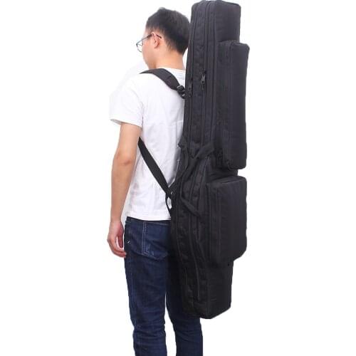 Tactical Double Long Rifle Gun Bag Shotgun Transportation Case Military Backpack for Sniper Airsoft Holster Hunting Accessories