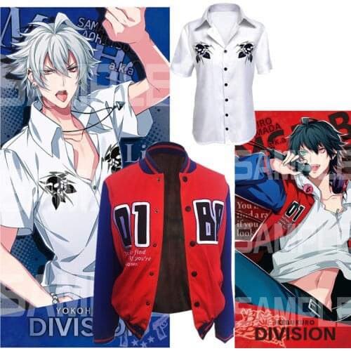 Japanese Voice Actor Division Rap Battle Yamada Ichiro Hypnosis Mic Buster Bros!!! MC.B.B Uniform Outfit Cosplay Costume