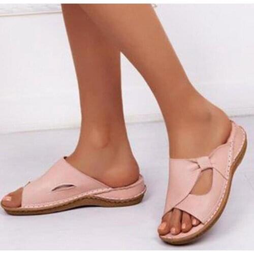 Woman Slippers Summer Shoes Flip Flops Slip-On Summer Women Comfort Walking Slippers New Beach Casual Shoes Women 2021