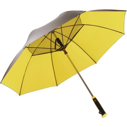 Automatic Open Umbrella Extra Large Oversize Windproof Waterproof Long-Handle Summer USB Umbrella With Fan