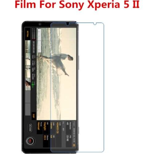1/2/5/10 Pcs Ultra Thin Clear HD LCD Screen Protector Film With Cleaning Cloth Film For Sony Xperia 5 II