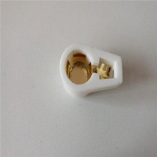 6pcs Tube Caps Ceramic shield caps MCDG electron tube plate caps Silver foot for 805/811/845