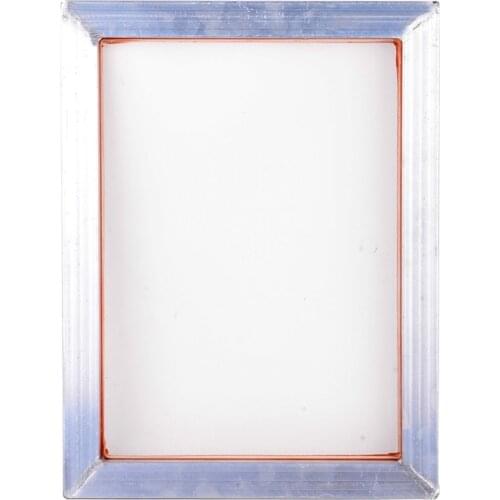 A3 Screen Printing Aluminum Frame 31X41Cm with White 43T Silk Print Polyester Mesh for High-Precision Printed Circuit Boards