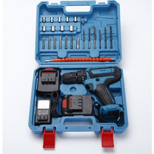 Electric screwdriver household multi-function electric hand drill screw disassembly impact drill opening drill tools