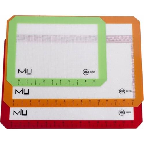 Set of 3 MIUfrance Non Stick Silicone Baking Liner Half Sheet Pan Toaster Oven/Silicone liner/Silicone Mat