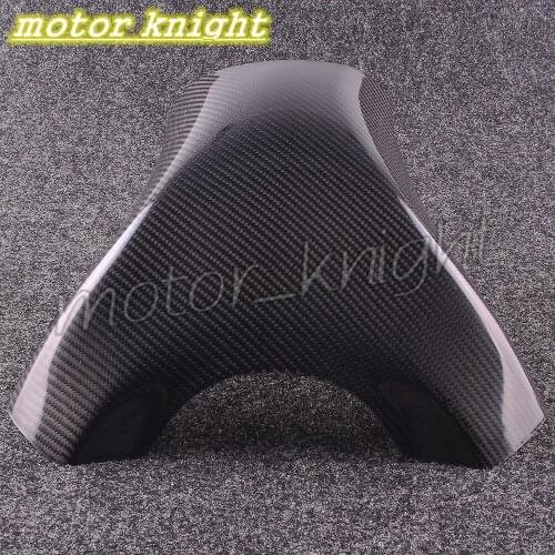 Carbon Fiber Gas Fuel Tank Pad Cover for Kawasaki Ninja ZX10R 2008 2009 2010