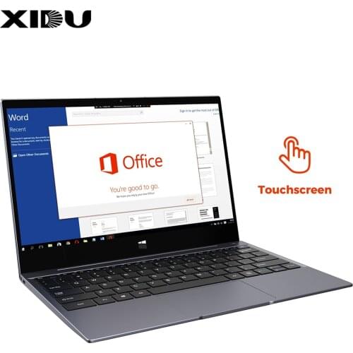XIDU Laptop Window 10 OS Intel Processor 8GB RAM 128GB ROM SSD 2560X1440 Resolution Notebook For Business Touchscreen PC Tablet