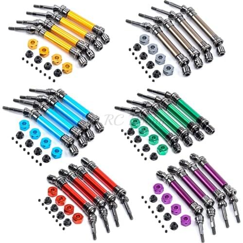 NEW CVD Steel Front Rear Drive Shaft Assembly Heavy Duty for 1/10 Traxxas Slash 4X4 Stampede VXL 2WD 6851R 6851X 6852R 6852X