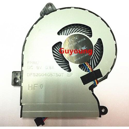 CPU Laptop Cooling Fan for Asus X540 F540 F540UP R540 R540UP Notebook Cooler Fan DFS2004057S0T FHM7 DC5V 0.5A