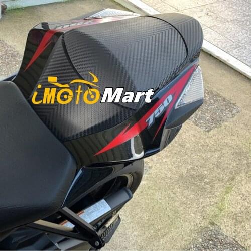 Motorcycle Carbon Fiber Look Rear Passenger Seat Cover Cowl Fairing For Suzuki GSXR600 GSXR 600 GSXR750 GSX-R750 2011-2019 2016