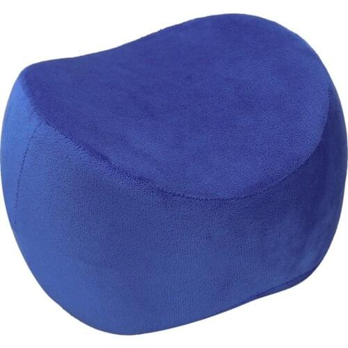 Orthopedic Knee Pillow for Sciatica Relief, Back Pain, Leg Pain, Pregnancy, Hip and Joint Pain - Memory Foam Wedge Contour
