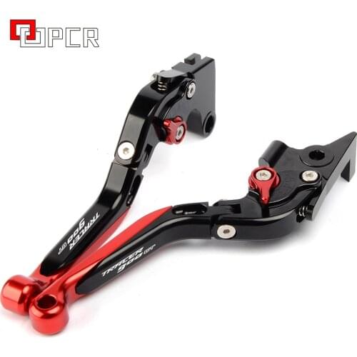 With TRACER 900GT LOGO Motorcycle CNC Brake Clutch Levers Fit For Yamaha Tracer 900 gt Tracer900gt 2018-2019