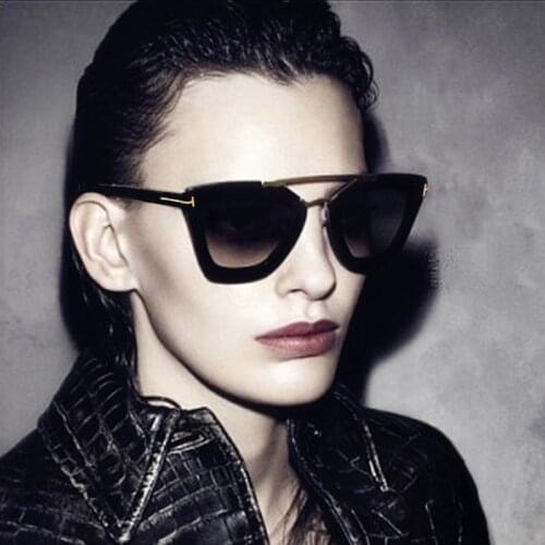 2020 LVVKEE New Fashion Tom Men Sunglasses Women Brand Trendy Alloy Double Beam Shades Goggle Female Sun Glasses UV400 Gafas