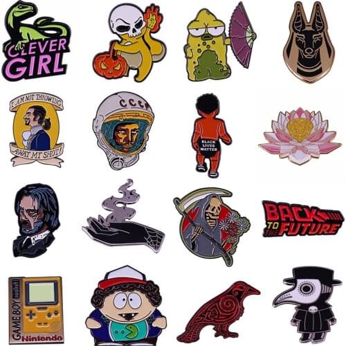 Creativity Anime Figure Hard Enamel Pins Brooches Women Men Lapel Badges Backpack Collar Fashion Jewelry Gifts For Kids Friend
