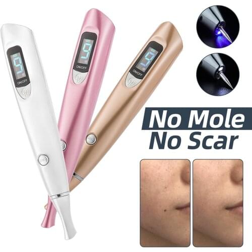 UV Sterilization Plasma Pen LCD Mole Skin Tag Removal Freckle Wart Dark Spot Remover LED Light Laser Plasma Pen Beauty Apparauts
