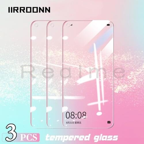 3Pcs/lot Full Cover Tempered Glass For Realme 6 7 8 Pro Screen Protector For Realme Narzo 20 30 Pro V 13 Glass For Realme GT Neo