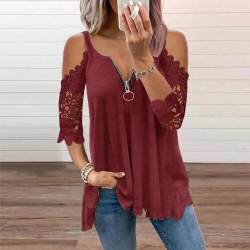 V Neck Zipper Top for Women Hollow Out Short Sleeve T Shirt Female Summer 2021 New Loose Fashion Casual Plus Size Tees 5XL