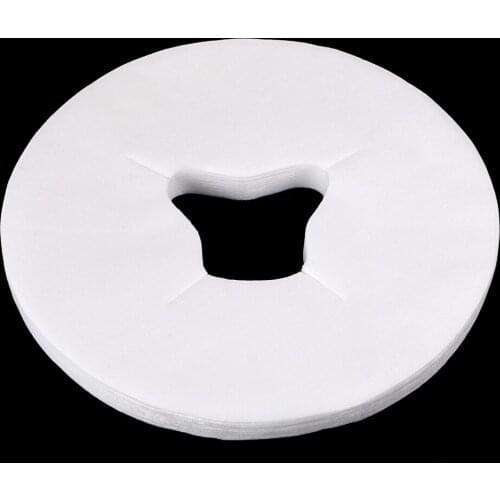 100pcs Face Rest Overlay Spa Massage Face Pillow Cover Used For Silicone SPA Pillow Relax Face Cradle Cushion