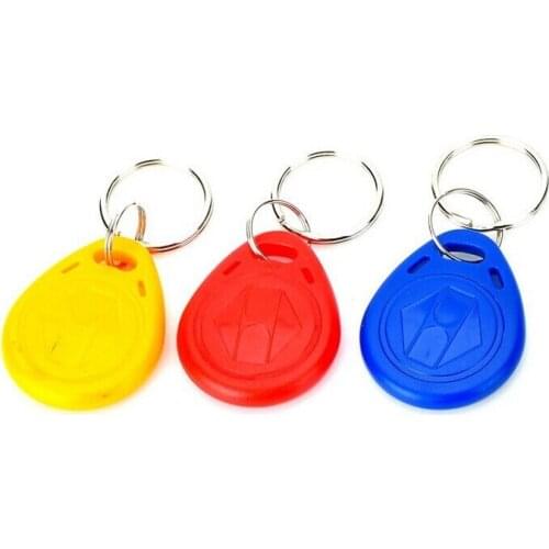 1000pcs/lot Token TAG Keychain 13.56MHz 1k Rfid Key Tags Keyfobs