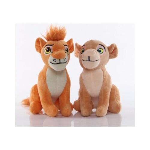 13/23cm Sitting Simba The Lion King Plush Doll Toys Anime Movie Simba Soft Stuffed Animals Pendant Toy For Kids Christmas Gifts