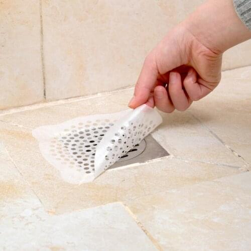 20Pcs Disposable Bathroom Sewer Filter Floor Drain Cover Drain Hair Catcher Stopper Shower Filter Colanders Sink Strainer