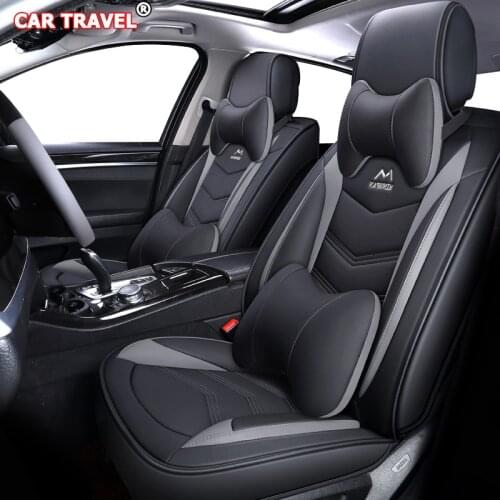 Luxury Leather car seat cover for ford focus 1 2 mk1 mk3 explorer fiesta mk7 courier kuga mondeo mk3 mk4 cmax figo ranger s-max